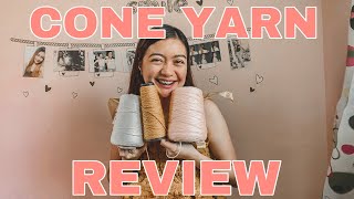 MONACO CONE YARN REVIEW | ShopeePh