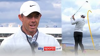 The Open Zone: McIlroy demonstrates high-wind techniques 🌬 | The 150th Open Championship