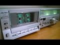 Vintage 1980s toshiba aurex pcx60ad cassette tape deck with adres