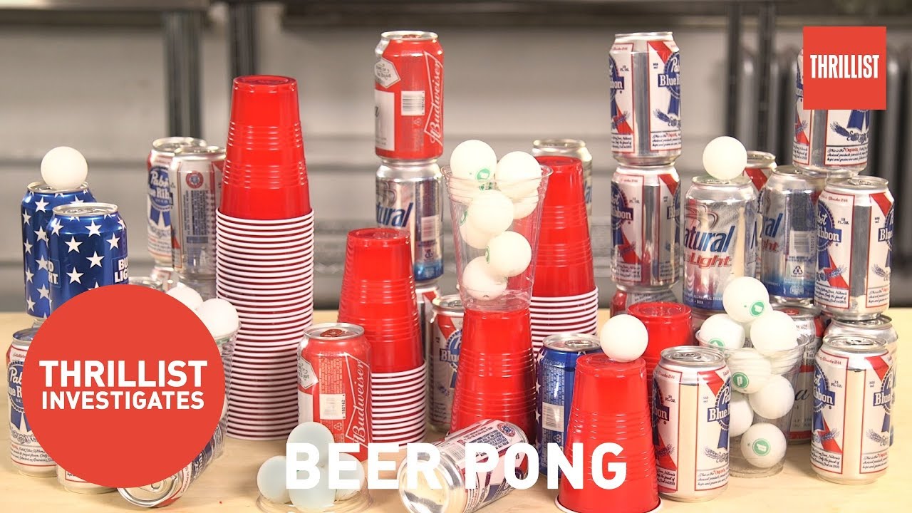How Beer Pong Became a Classic Drinking Game Thrillist Investigates