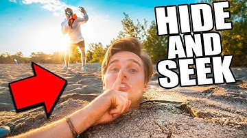 EXTREME NERF Hide And Seek On Private Island