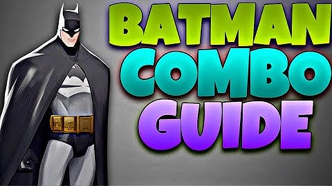 How to COMBO with BATMAN BATMAN TRUE COMBOS  (Multiversus 2025)