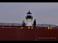 The Most Maneuverable Tug on the Great Lakes! ATB Dorothy Ann Pathfinder Duluth Arrival Oct 10, 2021