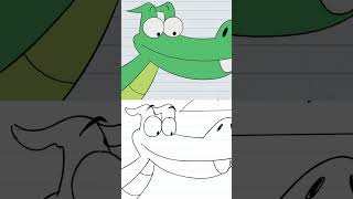 Dragon&#39;s Dirty Teeth! - Animatic Comparison (Animation Meme) #boyanddragon #shorts