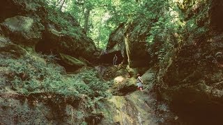 Водопад пасть дьявола. Достопримечательности Горячего Ключа - Маршрут 1. видео Горячий Ключ. Достопримечательности города и окрестности