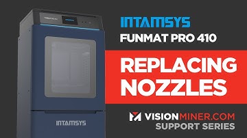 Replacing the Nozzles - Intamsys Funmat Pro 410 Support