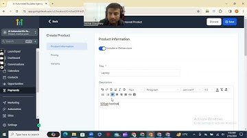 How to Build and Send Product Payment Links in Highlevel?