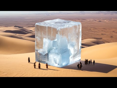 Лед в пустыне как его создавали древние люди