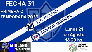 Ferrocarril Midland x Central Cordoba De Rosario 21/08/2023 na Primera C  Metropolitana 2023, Futebol