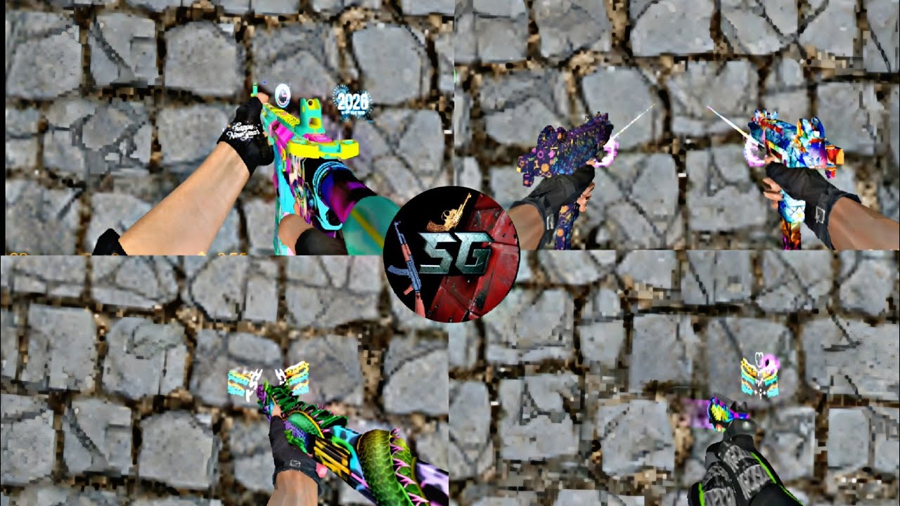 Counter Strike 1.6:Weapons skins Pack |#57|HAPPY NEW YEAR|download link. 