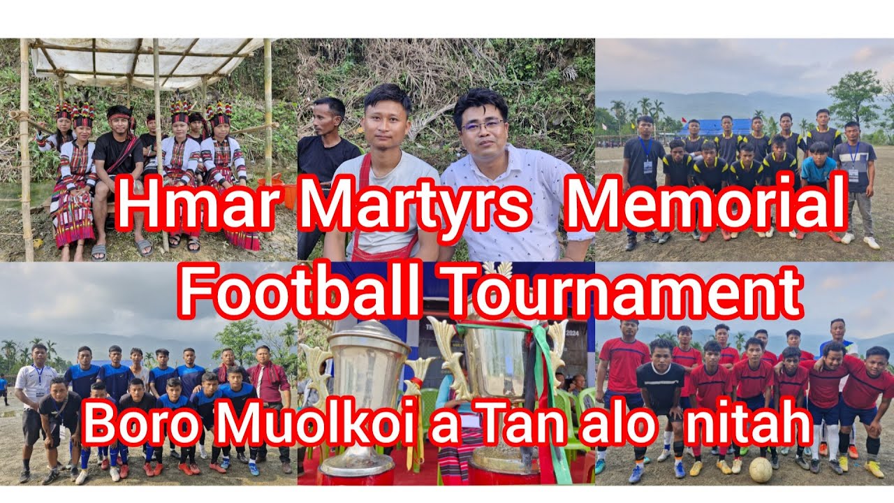35th Hmar Martyrs' Trophy Opening ceremony at Boro  Muolkoi
