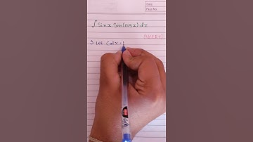 #Indefnite_integration || #NCERT || #Class12th || Integration of sinx sin(cosx) dx || #Shorts
