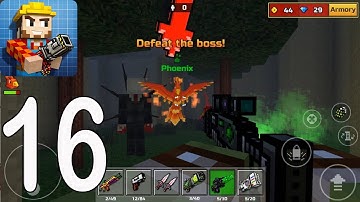 Pixel Gun 3D - Pixelated World Hard - Gameplay Walkthrough #1 (iOS,android)