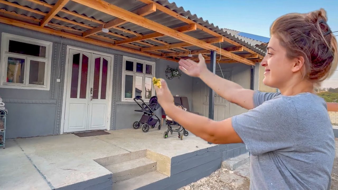 Decorăm TERASA Cătălinei și a Cristinei/ Vlog de Familie❤️