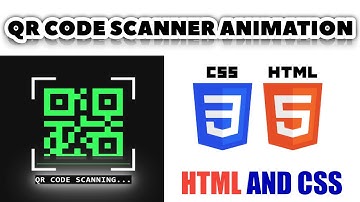 QR CODE ANIMATION USING ONLY HTML AND CSS || HTML||CSS|| QR CODE|| ANIMATION|| 2022