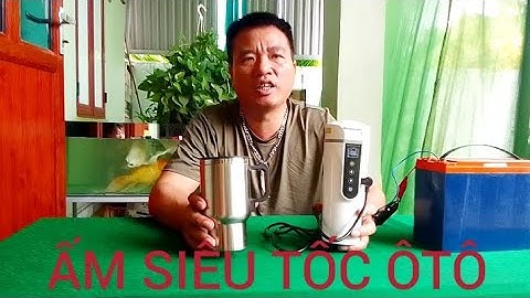 ẤM NẤU NƯỚC SÔI SIÊU TỐC TRÊN Ô TÔ PHA CÀ PHÊ TRÀ SỮA MÌ TÔM THUẬN TIỆN CHO MỌI NGƯỜI 