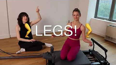 Pilates Reformer Workout | LEGS | NO PROPS | ALL LEVELS | 13 MIN