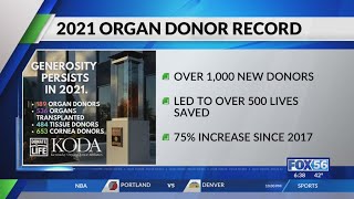 Kentucky Organ Donor Affiliates announce record-breaking 2021
