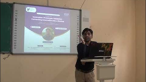 Session on Innovation / Prototype Validation- Converting Innovation into a Startup