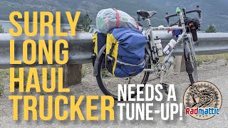 Surly Long Haul Trucker Bicycle Tune Up! | Surly Long Haul Trucker Review | Bicycle Touring Setup