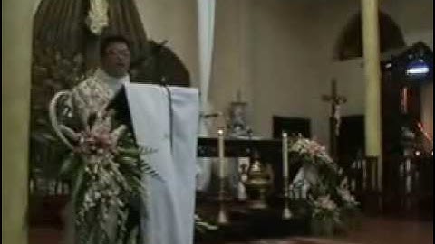 Bải Giảng Thánh lễ Cầu nguyện cho Công lý -Hòa bình Tháng 4/2015