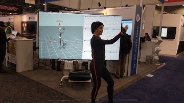 XSens - 3D Motion Tracking Technology, CES 2018 [4K Video]