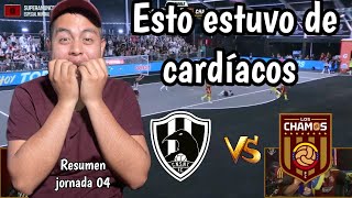 🐦‍⬛CLUB DE CUERVOS 🆚LOS CHAMOS FC🔴 🔥RESUMEN JORNADA 04 KINGS LEAGUE AMERICAS🔥