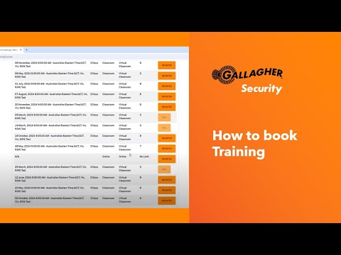 How to book training - YouTube