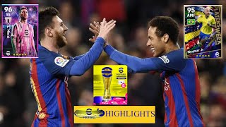 efootball Neymar,Messi racikan Tendangan 90 #highlights #goal