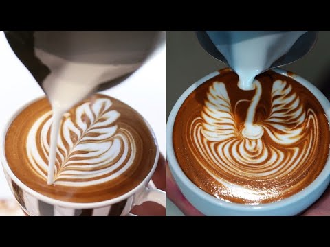 Amazing Cappuccino Latte Art Skills 2019 ❤️