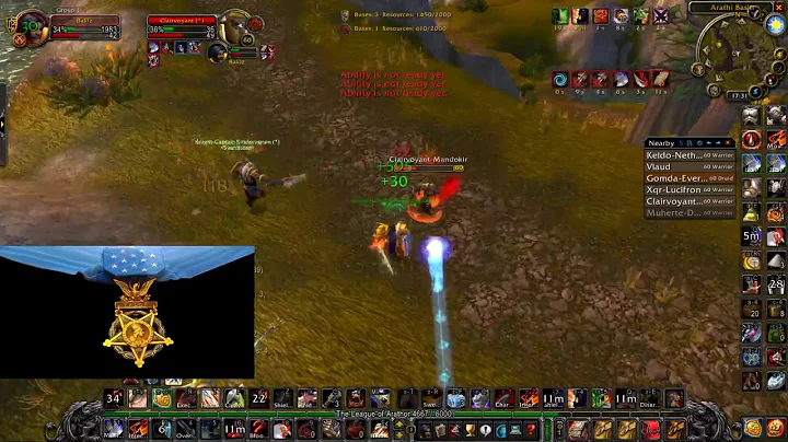 Classic WoW - Rank 14 - Warrior - PvP - AB - Crusader enchant