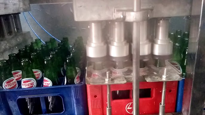 Industrial Bottle Washer To Clean Returnable Glass Bottles - Rhima