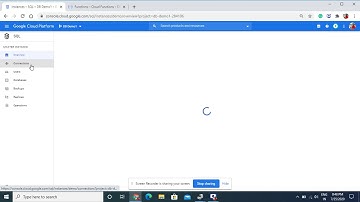 How to connect Google Cloud Platform GCP to SQL Instance With Cloud Function