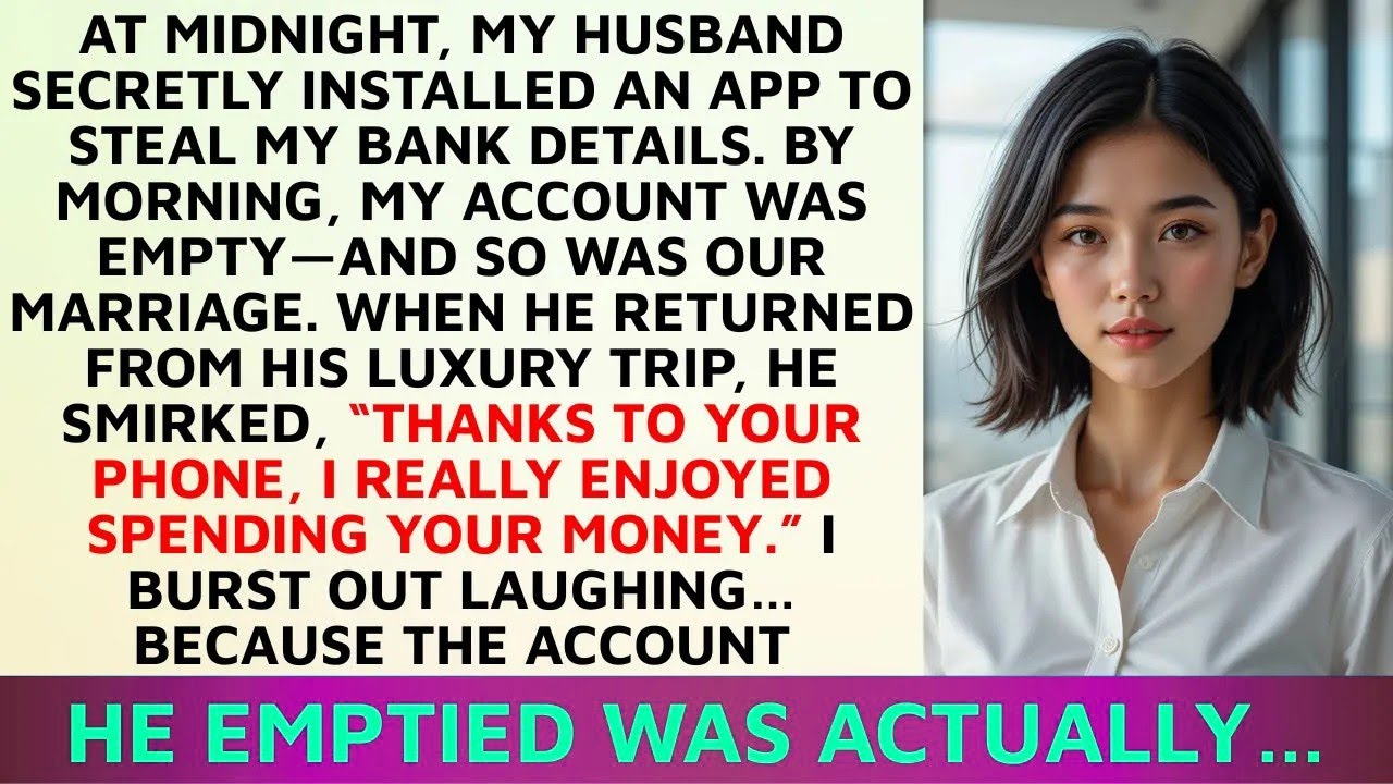 My Husband Installed a Secret App to Steal My Money… His One Mistake