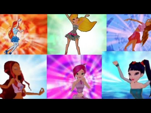 3D Magic Winx With Background [Fanmade] - Glam Magic Power/Roblox