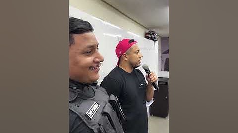 Capitão Pitomba, Leo da Jegga, Hermis Neto- faz visita no núcleo de concursos especias, turma da PM.