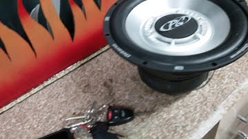 Pheniox Gold (octane series) 10" subwoofer.