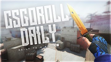 HAPPY BIRTHDAY CSGOROLL 🥳 (Daily Cases to Knife [Day 5])