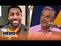 Greg Jennings on Julian Edelman's retirement, favorite WR prospect in the draft | NFL | THE HERD