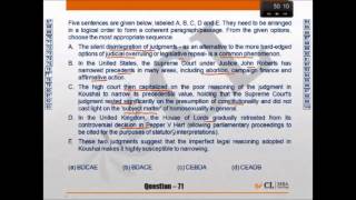 Mock CAT 9 videos attempted by GP