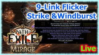 Saving for Frenzy Rings | Flicker Strike Windburst Slayer | Path of Exile 3.28
