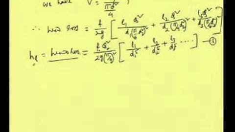 Mod-8 Lec-3 Pipe in Series & Parallel
