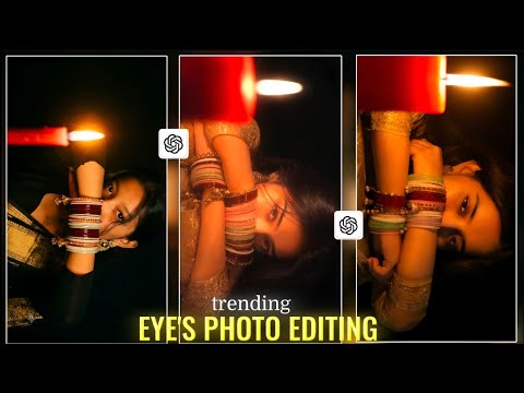 Video Trending Instagram Eye Closeup Photo Editing | ChatGPT Eye's Photo Editing Prompt | Chatgpt Prompt