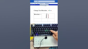 Rotate Text Inside Table in MS Word Using One Shortcut Key - You’ll Be Surprised How Easy It Is!