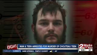 Man & Teen arrested for murder of Chouteau Teen