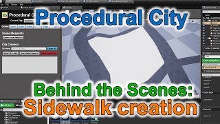 PCG Devlog 9 - Behind the Scenes: Creating Sidewalks and Islands
