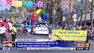 Palm Springs considers boost in funding for Pride Festival