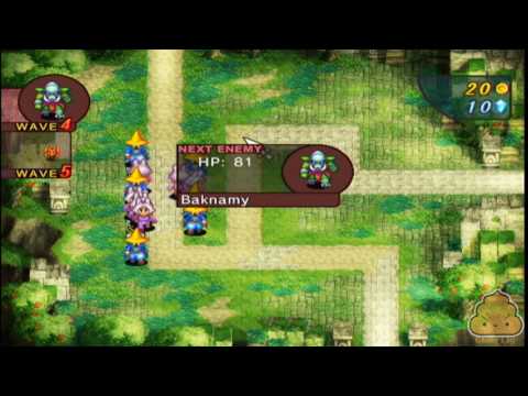 Crystal Defenders R2 - WiiWare - Gameplay
