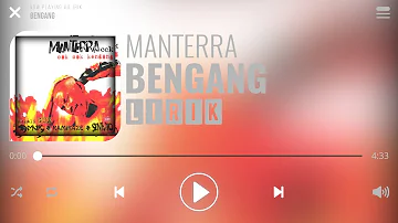 Manterra - Bengang [Lirik]