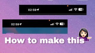 iPhone notification bar on all Android devices 🥹❤️‍🔥 status bar iOS 16 screenshot 5